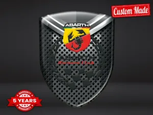 Fiat Abarth Striscioni Auto Minimal Max Chic Pro X Prestazioni